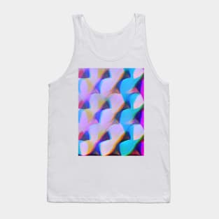 Rainbow Marshmallow Hearts (MD23Val019) Tank Top